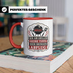Grill Tasse Bin am Grillen keine Tipps Bier bringen Abflug - – Rot [farbe:rot]
