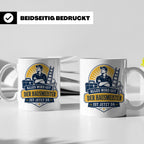 Hausmeister Tasse Alles wird gut der Hausmeister ist jetzt d – Weiß [farbe:weiß]
