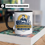Hausmeister Tasse Alles wird gut der Hausmeister ist jetzt d – Schwarz [farbe:schwarz]