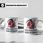 Anästhesie Tasse Wer diskutiert wird intubiert - Lustiges Ge – Weiß [farbe:weiß]