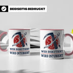 Anästhesie Tasse Wer diskutiert wird intubiert - Lustiges Ge – Rosa [farbe:rosa]