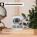 Informatiker Tasse Kein Backup kein Mitleid - Lustiges Gesch – Blau [farbe:blau]