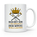 Gute Besserung Tasse Reichet mir die Krücken - Lustiges Gesc – Weiß [farbe:weiß]
