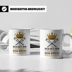 Gute Besserung Tasse Reichet mir die Krücken - Lustiges Gesc – Weiß [farbe:weiß]