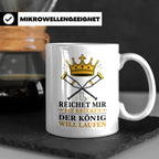 Gute Besserung Tasse Reichet mir die Krücken - Lustiges Gesc – Weiß [farbe:weiß]