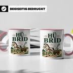 Kutsche Tasse Hü Brid - Lustiges Geschenk für Kutscher Pferd – Rosa [farbe:rosa]
