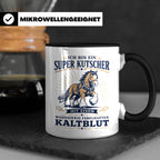Kutscher Tasse Super Kutscher mit wahnsinnig fabelhaftem Kal – Schwarz [farbe:schwarz]