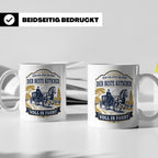 Kutscher Tasse Der beste Kutscher voll in Fahrt - Geschenk f – Weiß [farbe:weiß]
