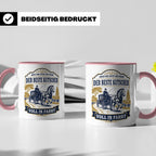 Kutscher Tasse Der beste Kutscher voll in Fahrt - Geschenk f – Rosa [farbe:rosa]