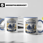 Kutscher Tasse Der beste Kutscher voll in Fahrt - Geschenk f – Blau [farbe:blau]