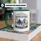 Kutscher Tasse Der beste Kutscher voll in Fahrt - Geschenk f – Grün [farbe:grün]