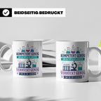 MTLA Tasse Kompetent genug um als MTLA zu arbeiten - Geschen – Weiß [farbe:weiß]