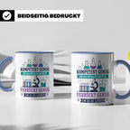 MTLA Tasse Kompetent genug um als MTLA zu arbeiten - Geschen – Blau [farbe:blau]