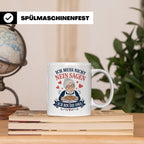 Oma Tasse Ich muss nicht Nein sagen ich bin die Oma - Lustig – Weiß [farbe:weiß]