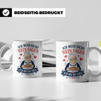 Oma Tasse Ich muss nicht Nein sagen ich bin die Oma - Lustig – Weiß [farbe:weiß]