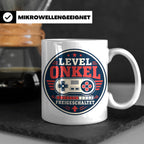 Onkel Tasse Level Onkel freigeschaltet - Geschenk für Bruder – Weiß [farbe:weiß]