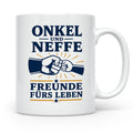 Onkel Tasse Onkel und Neffe Freunde fürs Leben - Geschenk vo – Weiß [farbe:weiß]