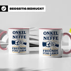 Onkel Tasse Onkel und Neffe Freunde fürs Leben - Geschenk vo – Rosa [farbe:rosa]