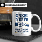 Onkel Tasse Onkel und Neffe Freunde fürs Leben - Geschenk vo – Weiß [farbe:weiß]