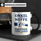 Onkel Tasse Onkel und Neffe Freunde fürs Leben - Geschenk vo – Schwarz [farbe:schwarz]