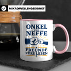Onkel Tasse Onkel und Neffe Freunde fürs Leben - Geschenk vo – Rosa [farbe:rosa]