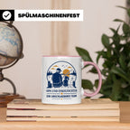 Opa Tasse Opa und Enkeltochter ein unschlagbares Team - Gesc – Rosa [farbe:rosa]