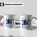 Opa Tasse Opa und Enkeltochter ein unschlagbares Team - Gesc – Rosa [farbe:rosa]