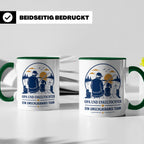 Opa Tasse Opa und Enkeltochter ein unschlagbares Team - Gesc – Grün [farbe:grün]