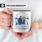 Opa Tasse Opa und Enkeltochter ein unschlagbares Team - Gesc – Schwarz [farbe:schwarz]