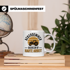 Ackerdemiker Tasse - Bachelor Harte Arbeit - Traktor Landwir – Weiß [farbe:weiß]