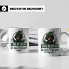 Bayrisch Tasse I reg mi ned auf du regst mi auf - Lustiges G – Weiß [farbe:weiß]