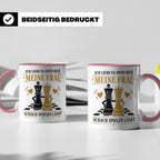 Schach Tasse Ich liebe es wenn mich meine Frau Schach spiele – Rosa [farbe:rosa]
