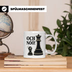 Schach Tasse Och nöö - Lustiges Geschenk für Schachspieler S – Weiß [farbe:weiß]
