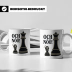 Schach Tasse Och nöö - Lustiges Geschenk für Schachspieler S – Weiß [farbe:weiß]