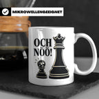 Schach Tasse Och nöö - Lustiges Geschenk für Schachspieler S – Weiß [farbe:weiß]