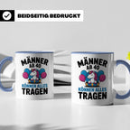 Männer Ab 40 Einhorn Tasse - Geburtstag Geschenkidee für Pap – Blau [farbe:blau]