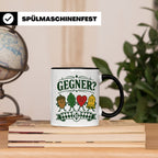 Schafkopf Tasse Gegner - Lustiges Geschenk für Schafkopfer K – Schwarz [farbe:schwarz]