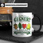 Schafkopf Tasse Gegner - Lustiges Geschenk für Schafkopfer K – Schwarz [farbe:schwarz]