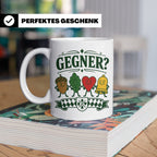 Schafkopf Tasse Gegner - Lustiges Geschenk für Schafkopfer K – Weiß [farbe:weiß]
