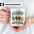 Schafkopf Tasse Gegner - Lustiges Geschenk für Schafkopfer K – Weiß [farbe:weiß]