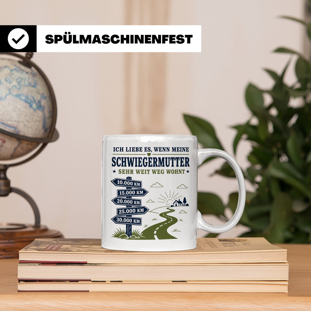 Schwiegermutter Tasse Ich liebe es wenn meine Schwiegermutte – Weiß [farbe:weiß]