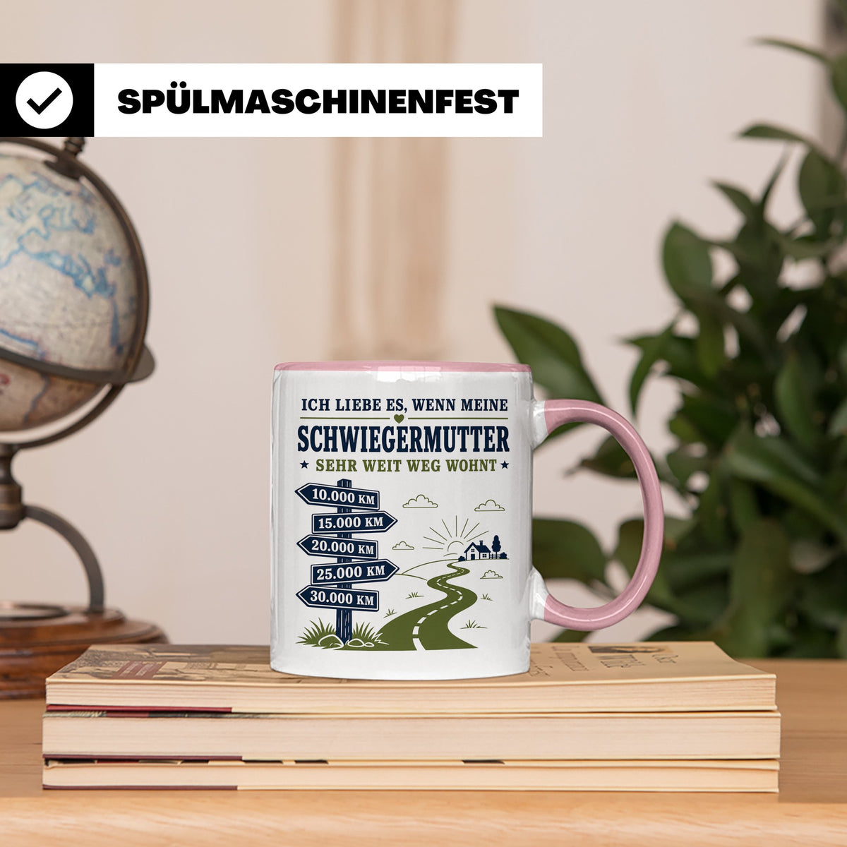 Schwiegermutter Tasse Ich liebe es wenn meine Schwiegermutte – Rosa [farbe:rosa]