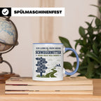 Schwiegermutter Tasse Ich liebe es wenn meine Schwiegermutte – Blau [farbe:blau]