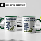Schwiegermutter Tasse Ich liebe es wenn meine Schwiegermutte – Grün [farbe:grün]
