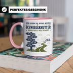 Schwiegermutter Tasse Ich liebe es wenn meine Schwiegermutte – Rosa [farbe:rosa]