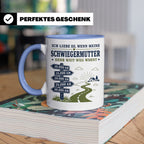 Schwiegermutter Tasse Ich liebe es wenn meine Schwiegermutte – Blau [farbe:blau]