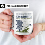 Schwiegermutter Tasse Ich liebe es wenn meine Schwiegermutte – Weiß [farbe:weiß]