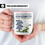 Schwiegermutter Tasse Ich liebe es wenn meine Schwiegermutte – Rosa [farbe:rosa]
