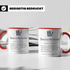 Steuerberater Tasse Definition - Lustiges Geschenk für Steue – Rot [farbe:rot]