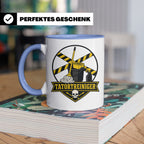 Tatortreiniger Tasse - Lustiges Geschenk für Reinigungskraft – Blau [farbe:blau]